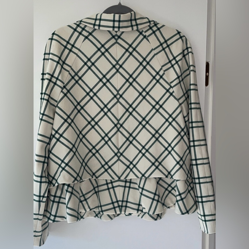 Pearl by Lela Rose Oversize Plaid Jacket L - Picture 5 of 9